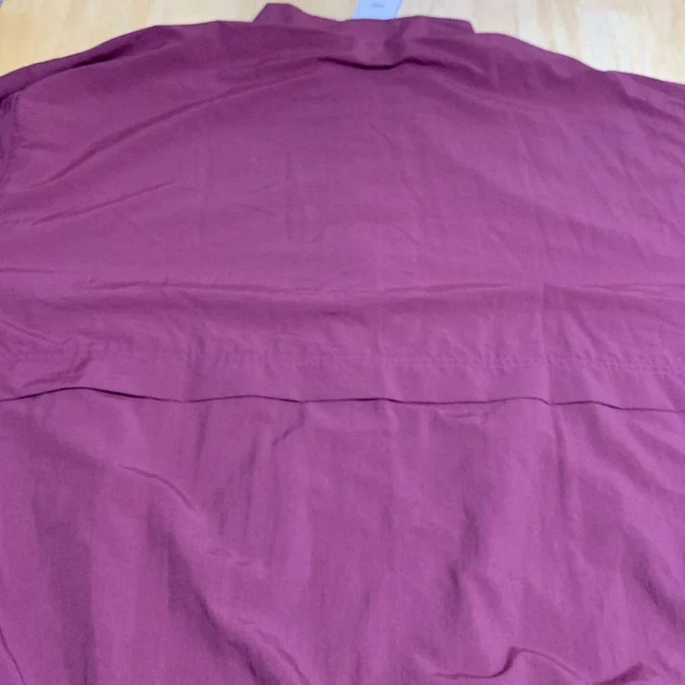 Puma Men's Full Zip Lined‎ Windbreaker Ruby Shimmer  Sz XXL 629902-96 NWT
